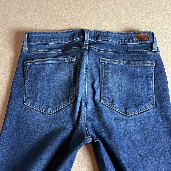 PAIGE Verdugo Mid Rise Ankle Skinny Jeans in Nottingham- 30 - Picture 6 of 14